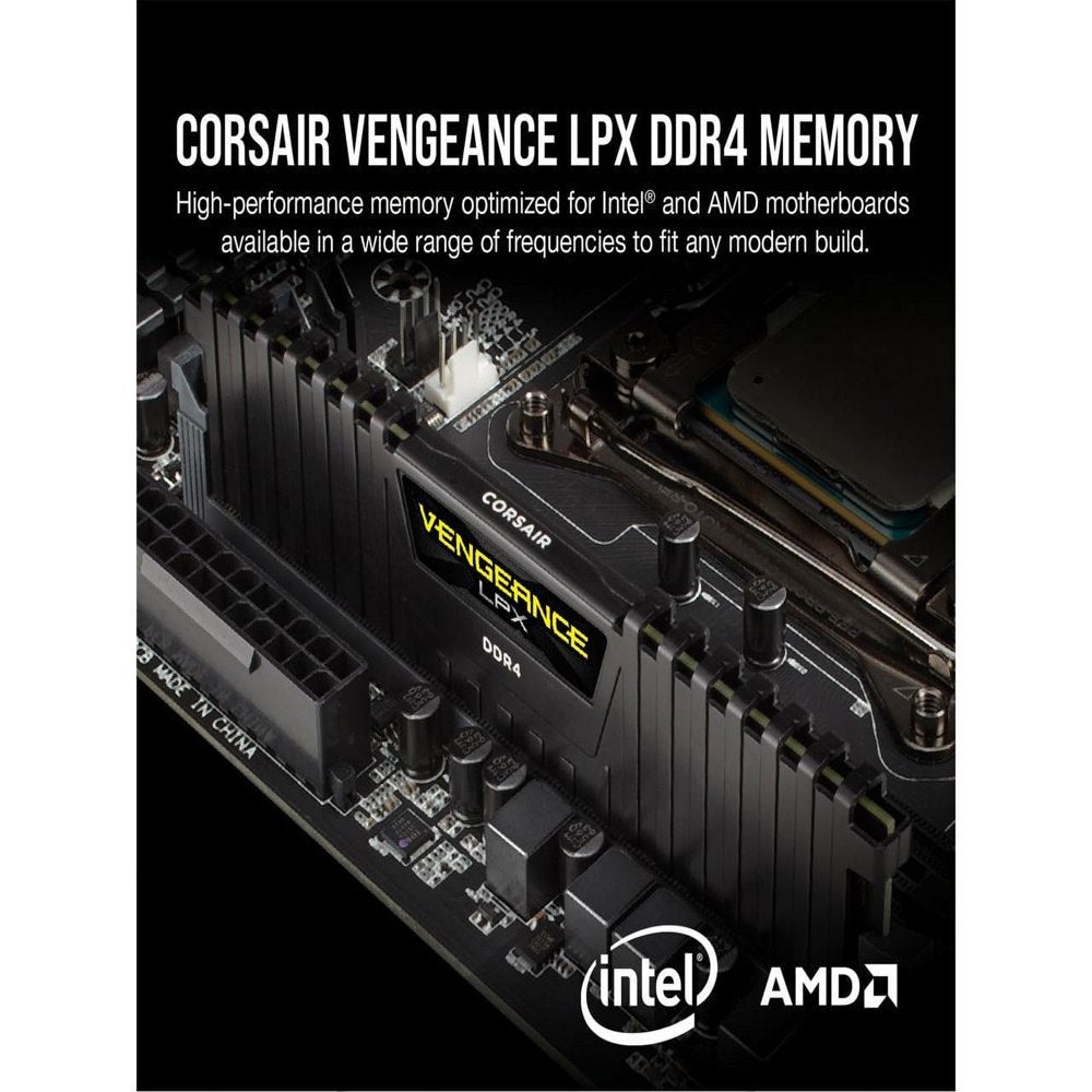 Vengeance LPX 16GB (2 X 8GB) 288-Pin PC RAM DDR4 3200 (PC4 25600) Desktop Memory Model CMK16GX4M2B3200C16